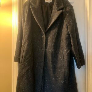 AVA & VIV Women's Gray Coat 4x